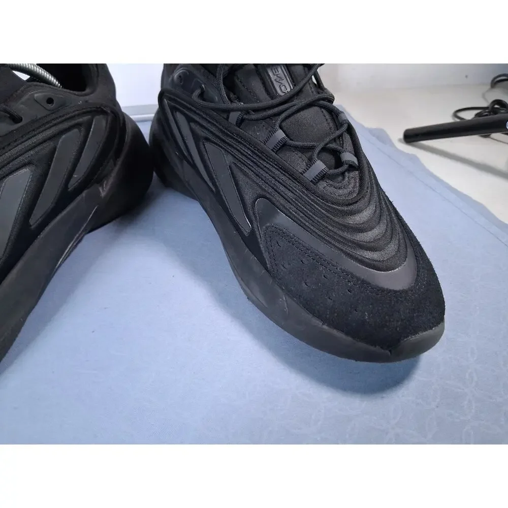 Adidas Ozelia Triple Black Carbon Men Size 10 Sneakers H04250 Running Shoes Low